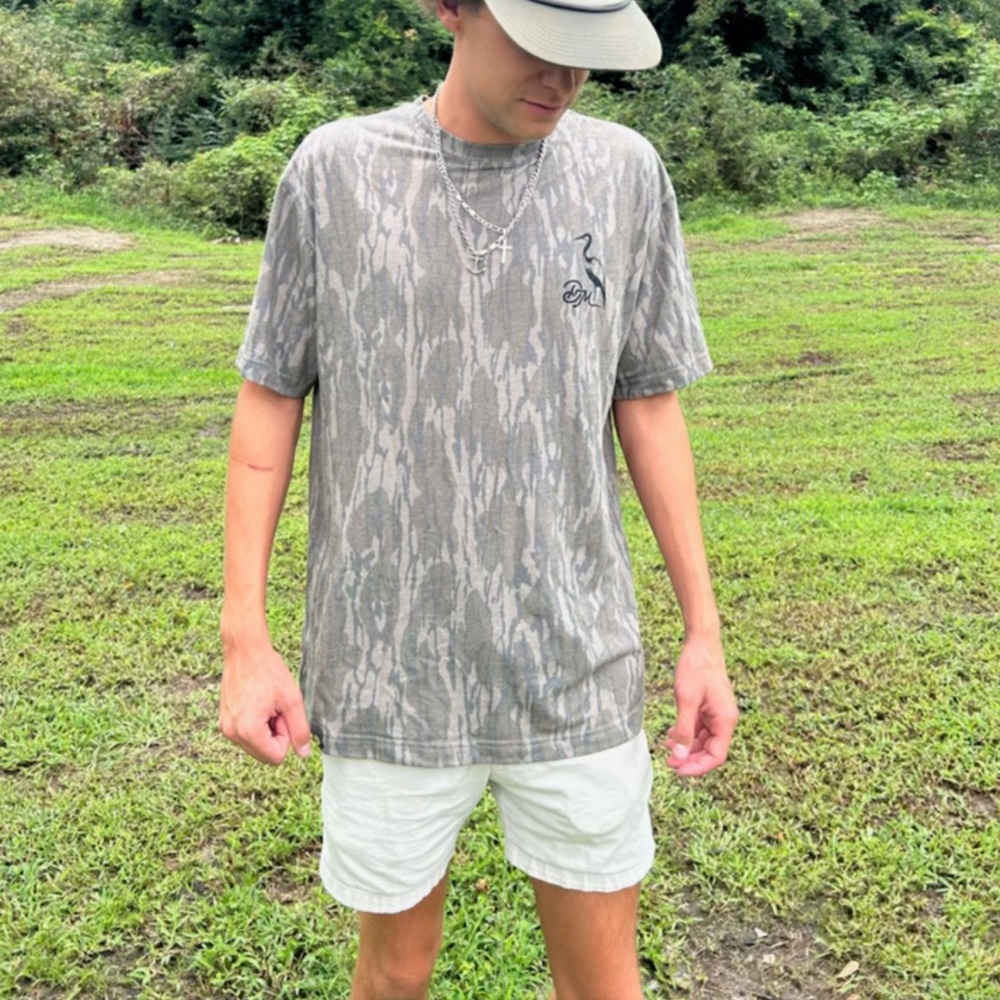 Gray Camouflage Men's Shirt